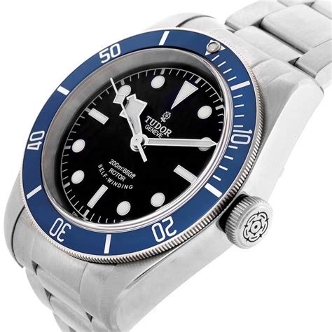 tudor all black watch price|tudor black bay blue bezel.